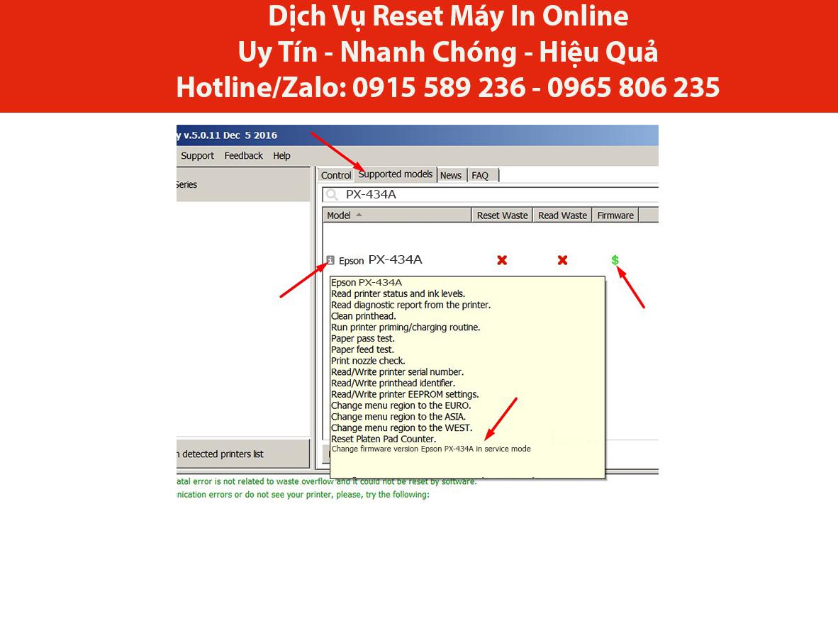 Key Firmware May In Epson PX-434A Step 1